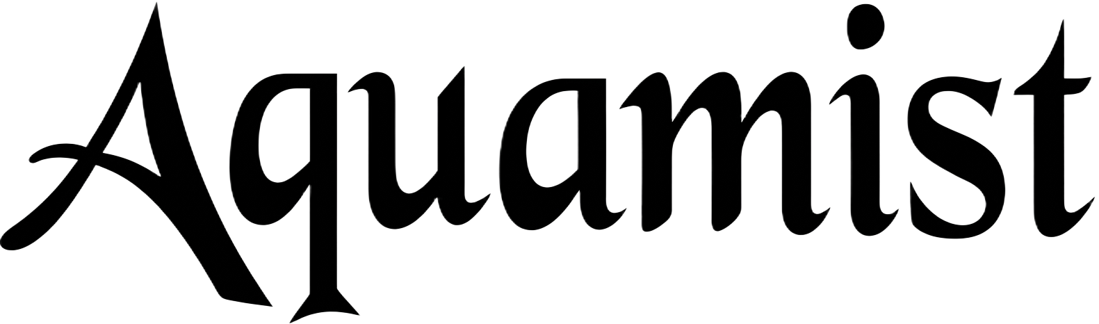 Aquamist mineral water logo